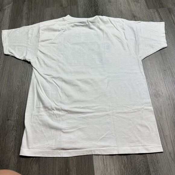 VINTAGE Denver Broncos Super Bowl XXI 1987 Shirt Medium Single Stitch Sneakers - Picture 6 of 6